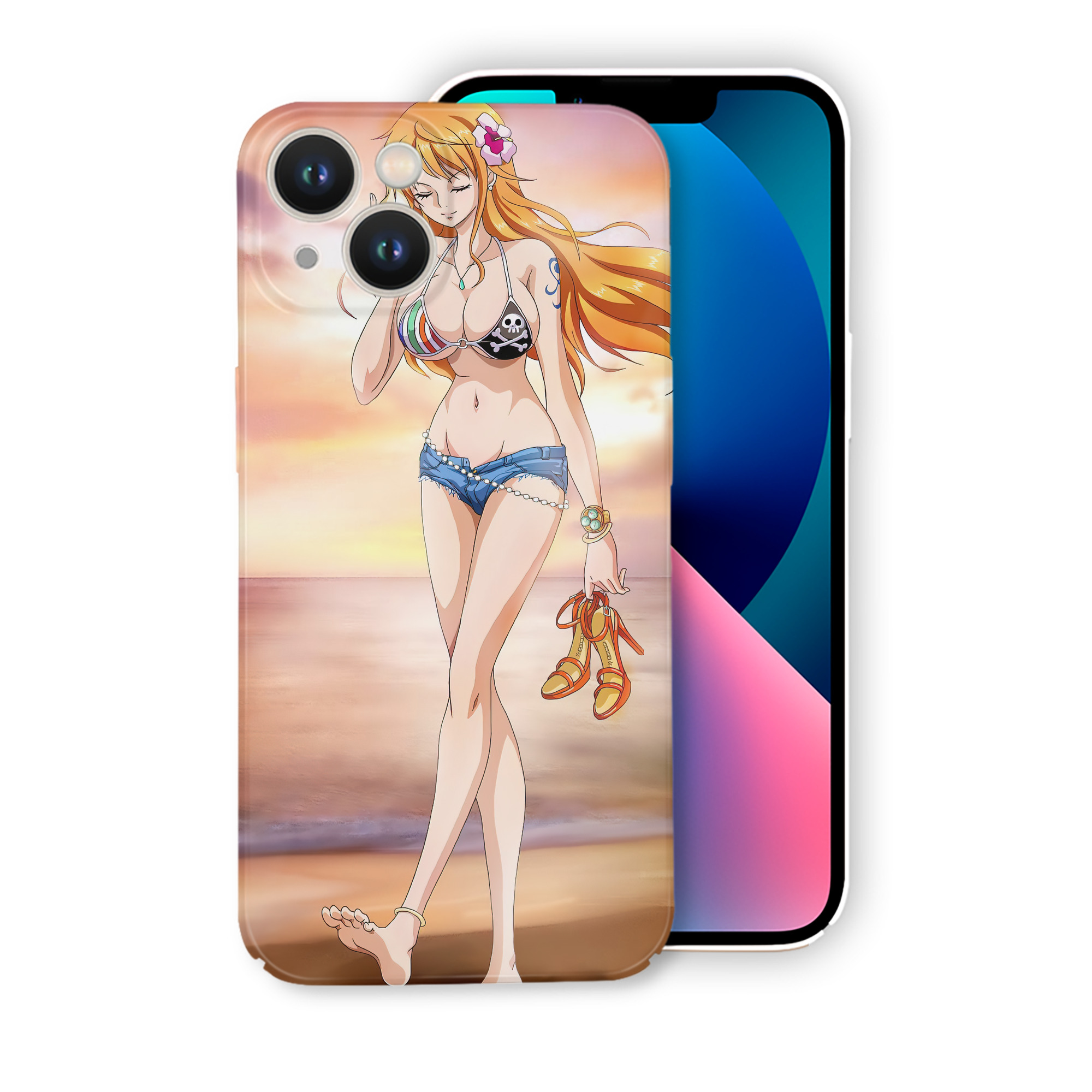 （画像用） ワンピース ONE PIECE 【iPhone 14シリーズ対応】ハードケース